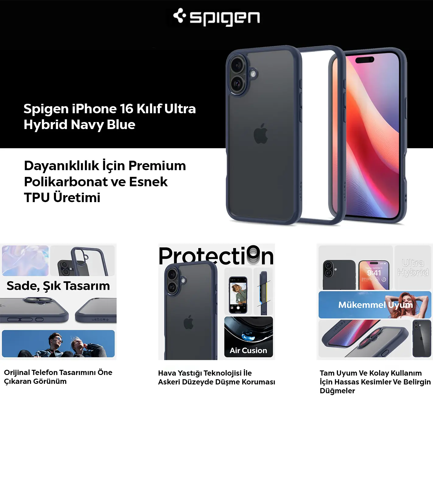 Spigen Kılıf Özellikleri