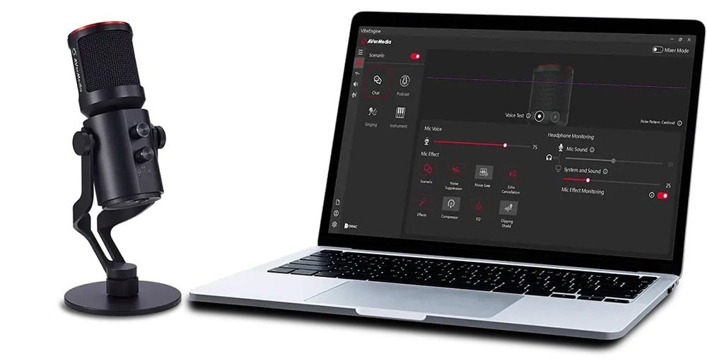 Avermedia Am350 Yayıncı Podcast Mikrofonu H5