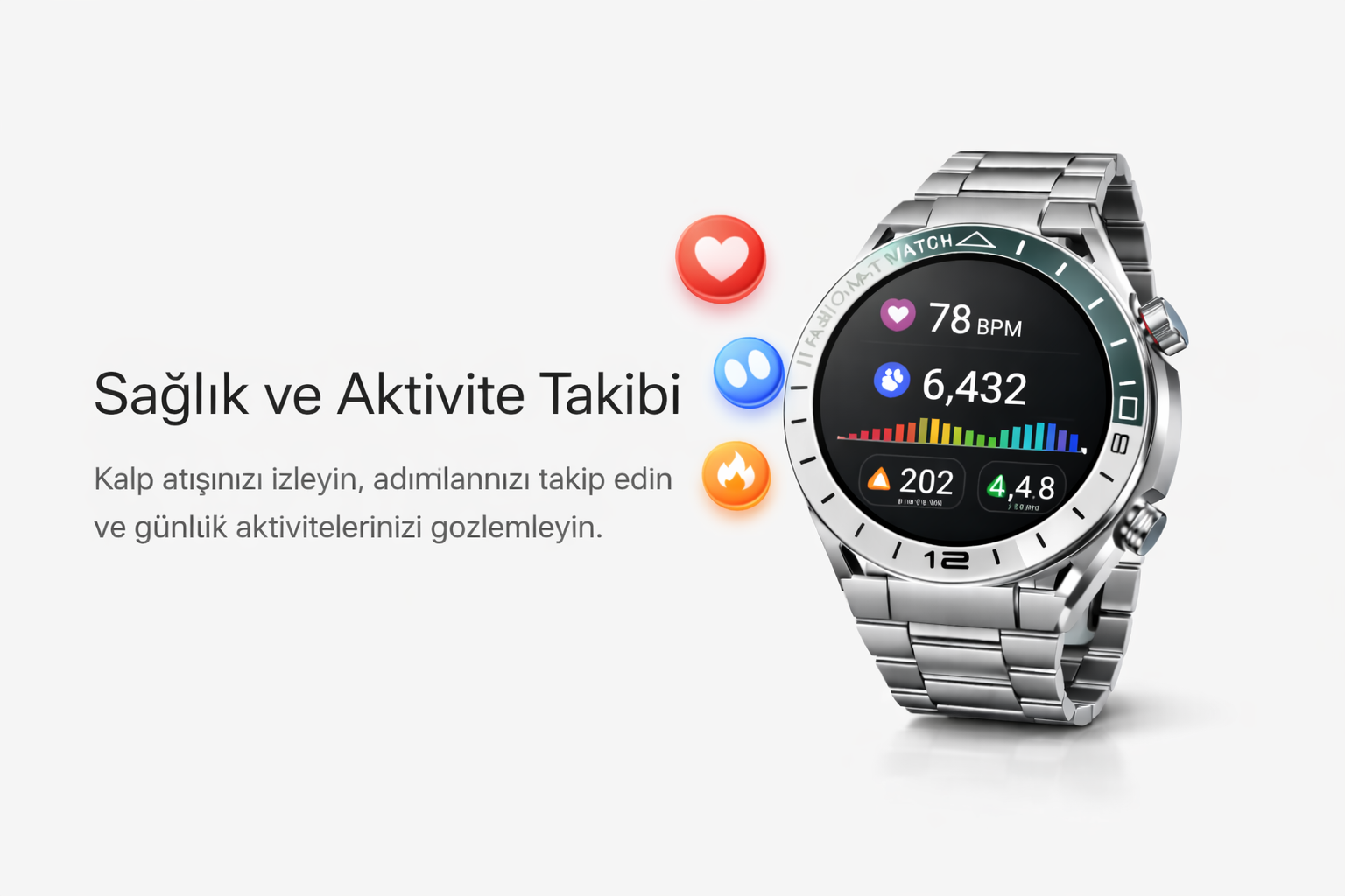 RW-67 AMOLED ekran detay