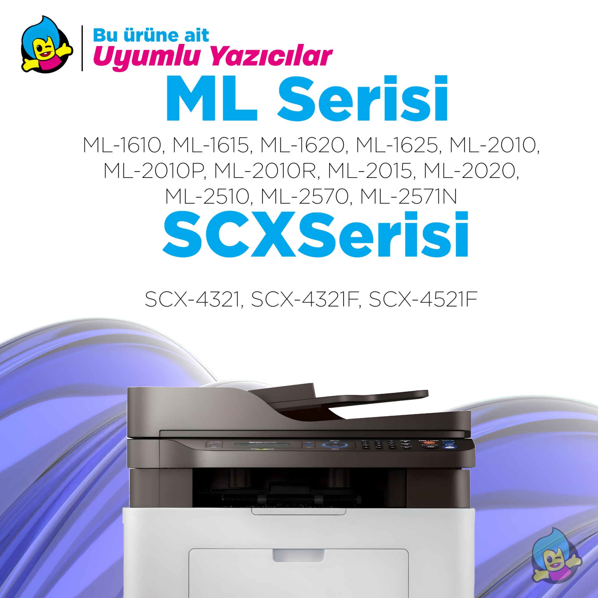 Uyumlu Samsung Yazıcılar