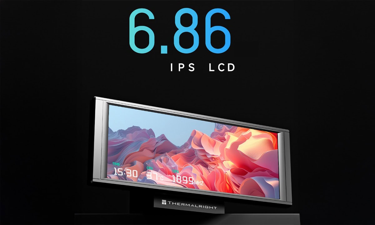 6.86 inç IPS LCD Ekran