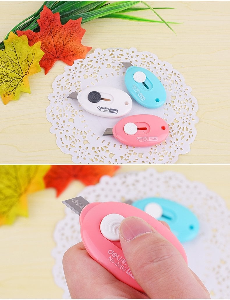 Powermaster PM-14375 Çelik Bıçaklı Mini Tekli Falçata Maket Bıçağı İçerik