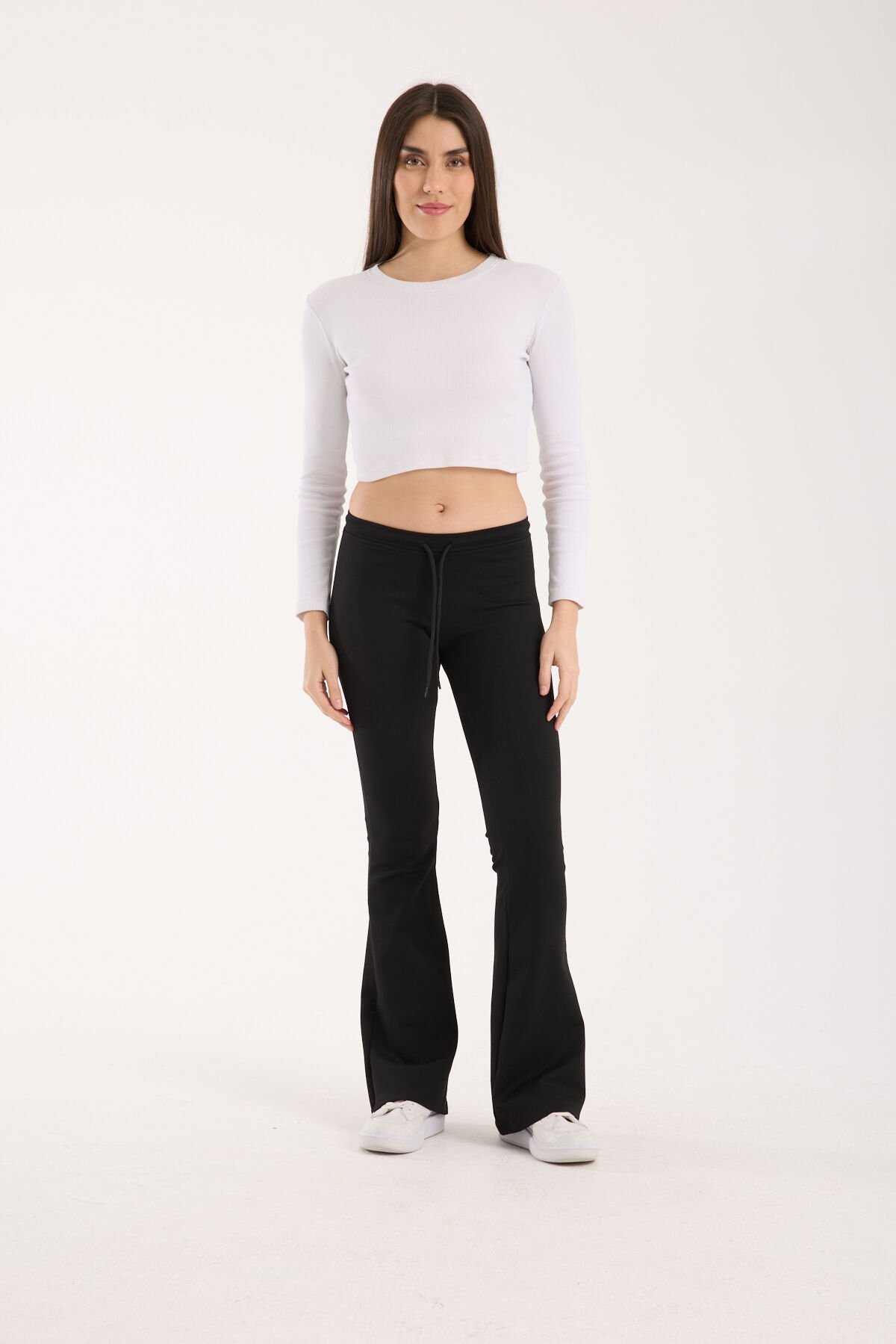 Bel Bağcıklı İspanyol Pantolon