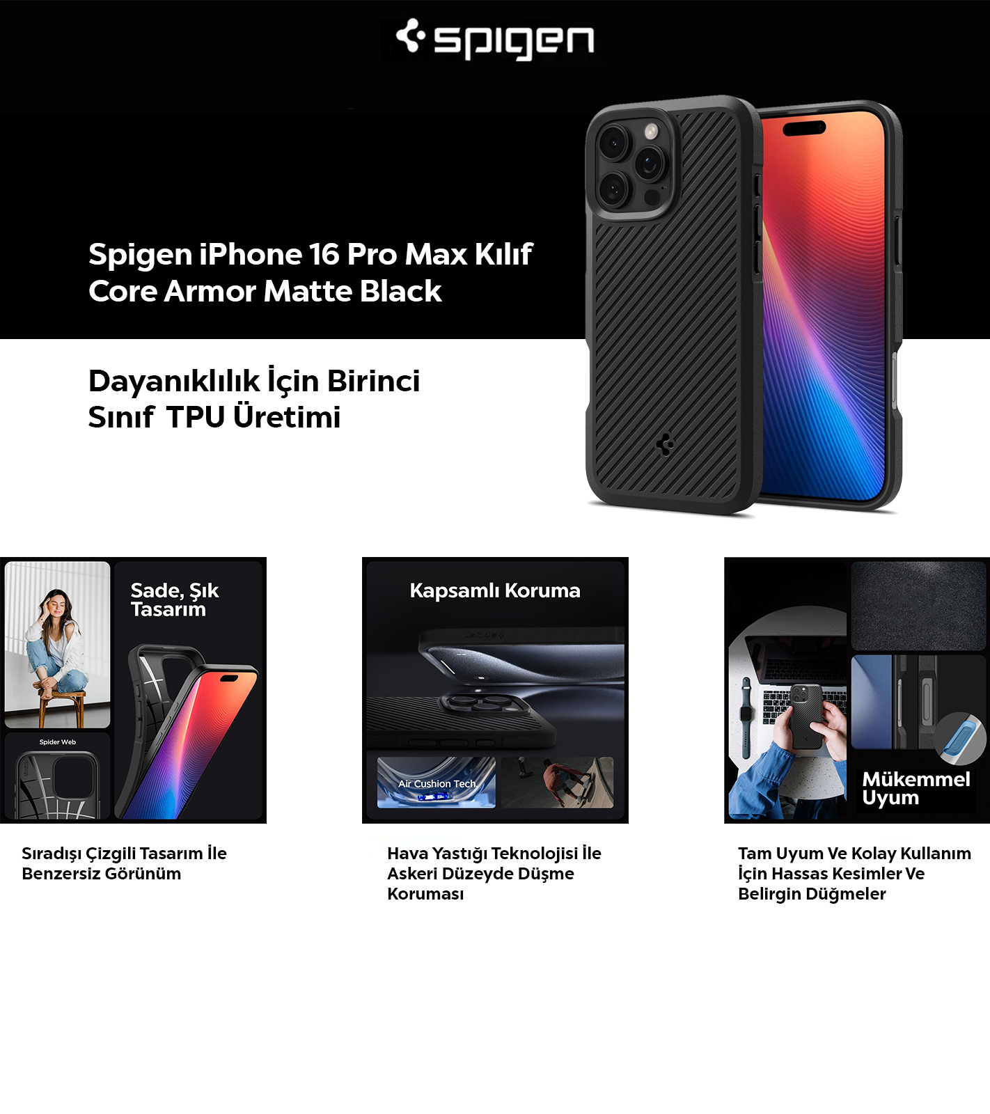 Spigen Kılıf Özellikleri