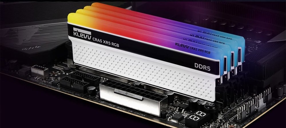 Klevv Cras Xr5 Rgb 32gb (2x16gb) 6000mhz Cl32 Ram Fh3