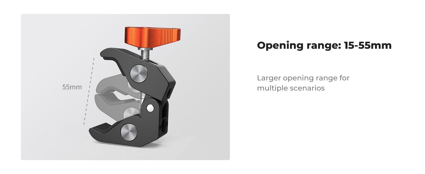 K&F Concept 9.8 Magic Arm with Super Clamp