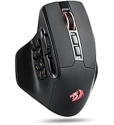 Redragon M811 Pro Wireless MMO oyun faresi, 15 programlanabilir tuş, RGB oyuncu faresi, 10 taraflı...