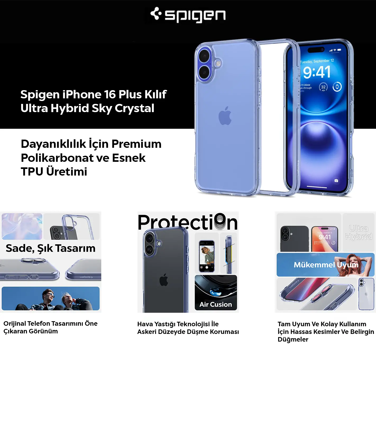 Spigen Kılıf Özellikleri