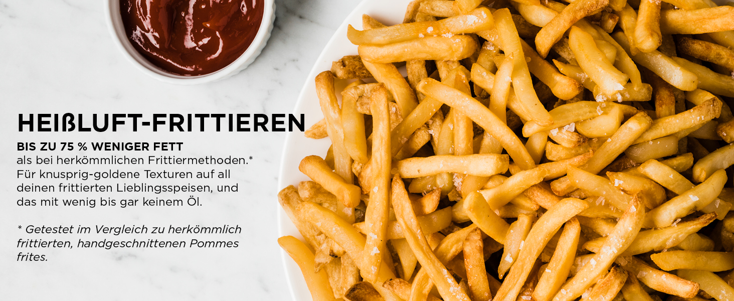 Ninja Foodi MAX Dual Zone Heißluftfritteuse Kupfer/Schwarz, AF400EUCP