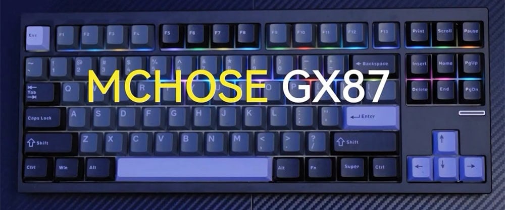 Mchose Gx87 Klavye H1
