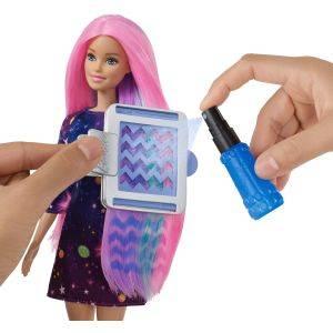​Renk değiştirebilen saçlı Barbie bebek ve şablonlar