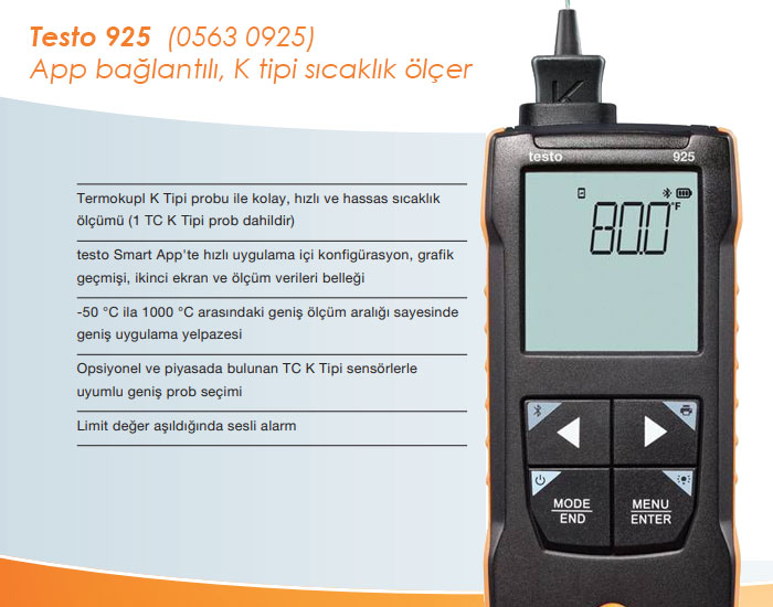 akıllı k tipi sıcaklık ölçer