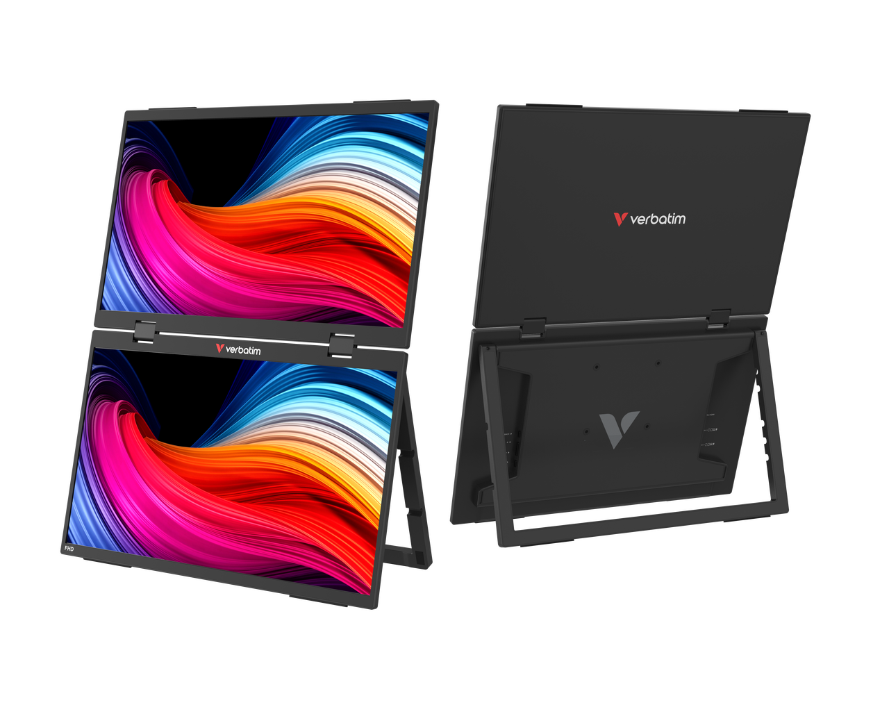 Verbatim Pocket SSD ürün görseli - mavi arka plan üzerinde