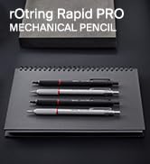 rOtring Rapid PRO basmalı kurşun kalem, 2,0 mm, siyah