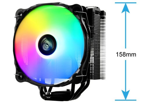Enermax Ets F40 Bk Argb Soğutucu H10