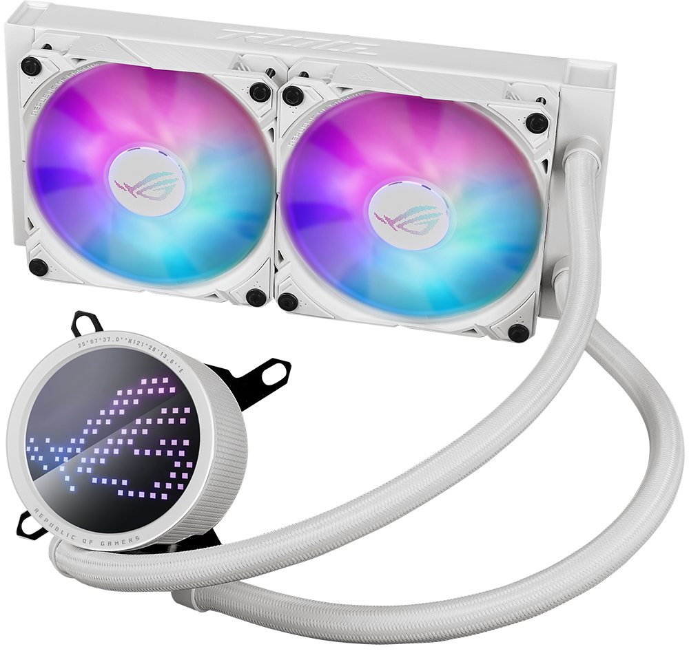 ROG RYUO III 240 ARGB WHITE EDITION