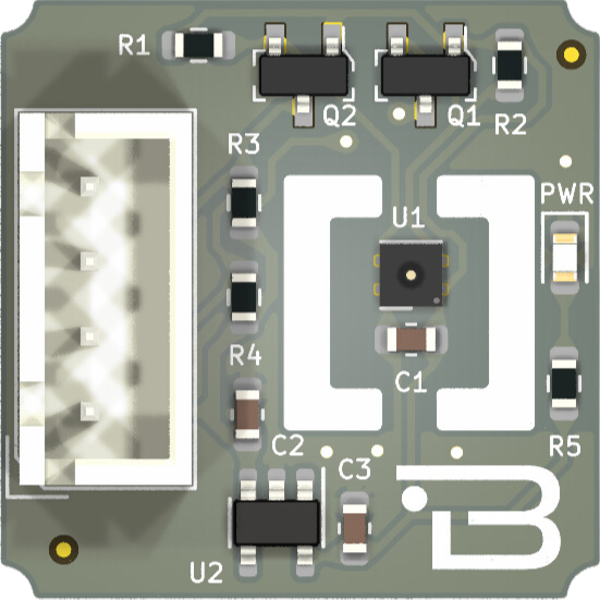 Boardoza TH09C Sıcaklık Sensör Kartı Ön Taraf