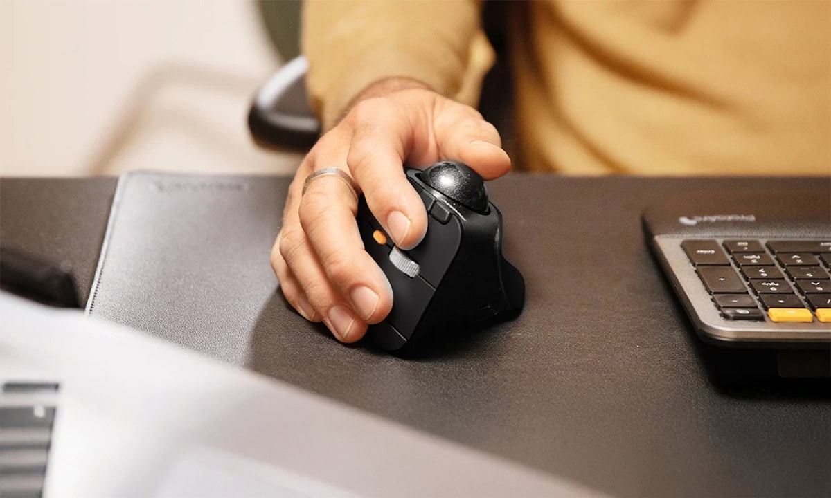 Ergonomik Başparmak Trackball