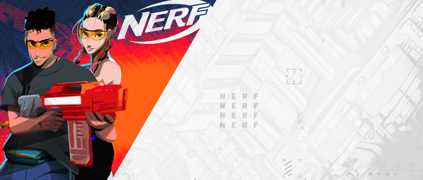 Nerf ile aktif oyun eğlencesi - gençler ve yaşlılar için