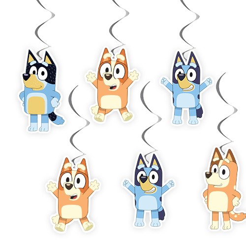 Bluey Asma Süs - 6 Adet, fiyatı