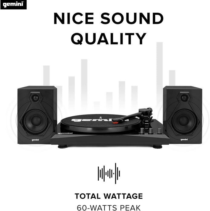 Gemini TT-900 Bluetooth Stereo Turntable Paket 3