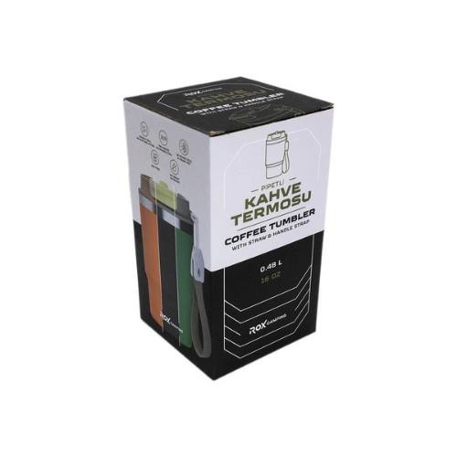 Rox Camping 0193 Pipetli Kahve Termosu 0.48 Lt - Siyah ne işe yarar