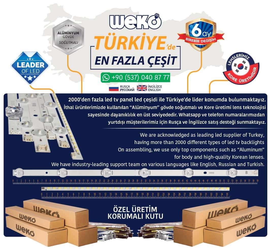 led tv panel ledleri içerik