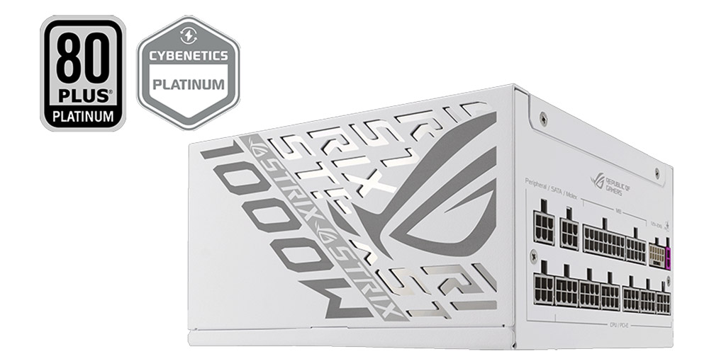 ROG Strix 1000W Platinum White Edition