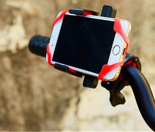 ANKAVERSE® Bisiklet Telefon Tutucu silikon lastik detayı