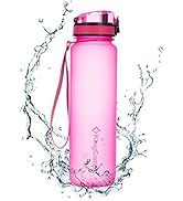 KingCamp üniseks Tritan BPA içermeyen su şişesi, spor, fitness ve antrenman için.