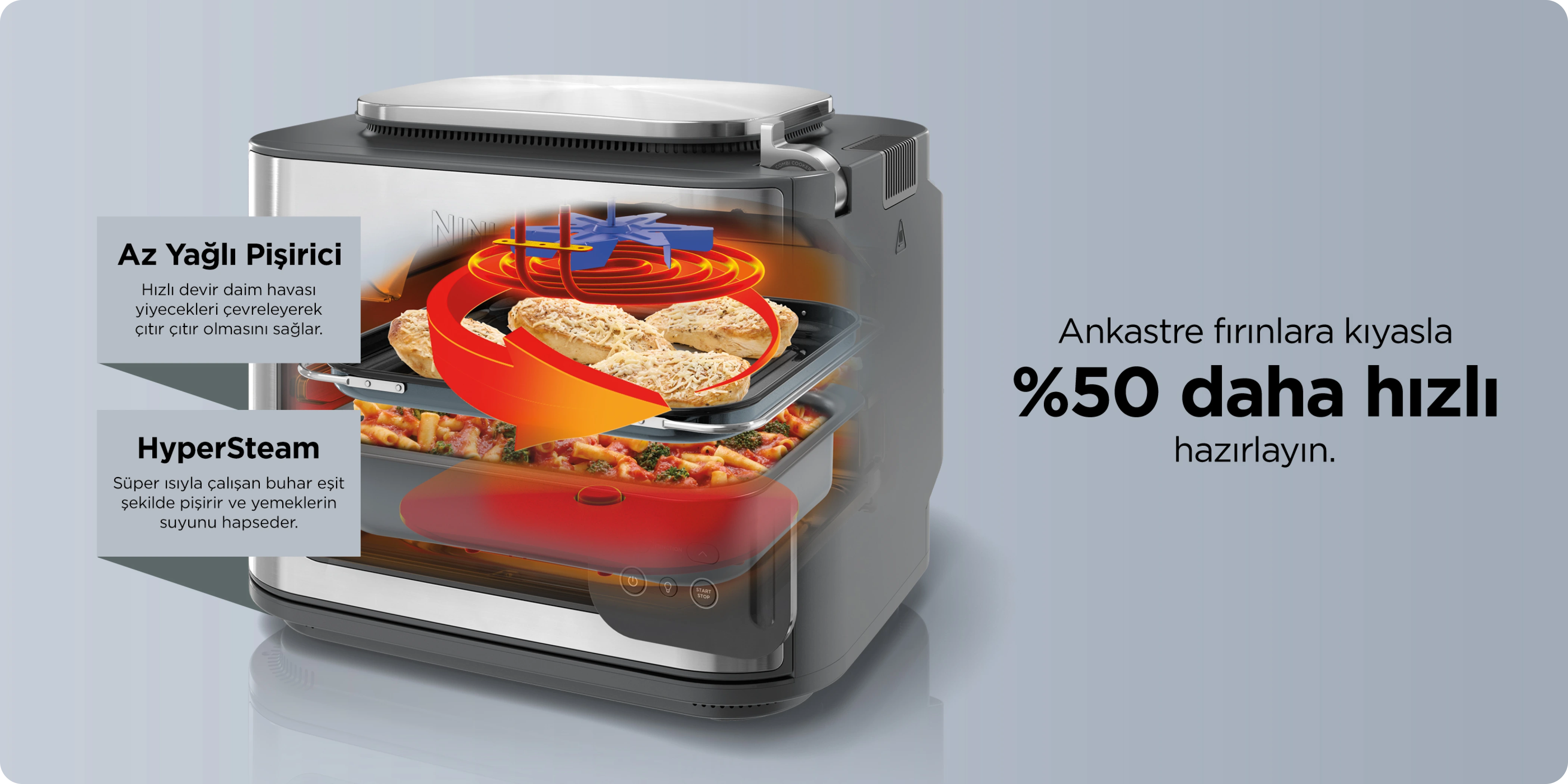 Vacuum cleaner being used in a modern living room, with a dog sitting on the carpet