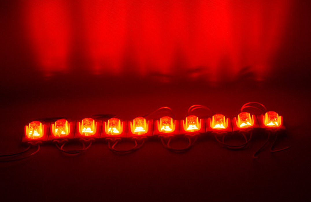 Powermaster 24 Volt 1.4 Watt Kırmızı 2835 Cob Modül Led 48*30