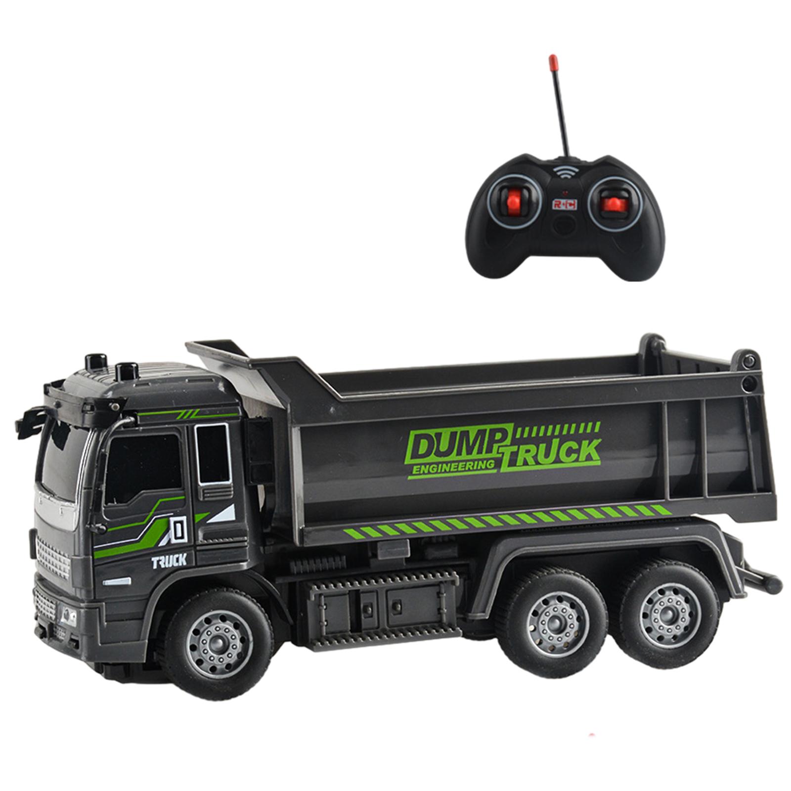 1:32 RC Engineering Car Toy Educational Toys Electric RC Truck Remote Control Truck for Boys Children Age 7 8 9 10 Year Old Kids