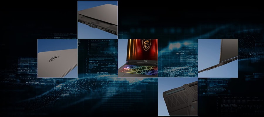 MSI VECTOR 16 HX AI A2XWHG-091XTR Gaming Laptop H3