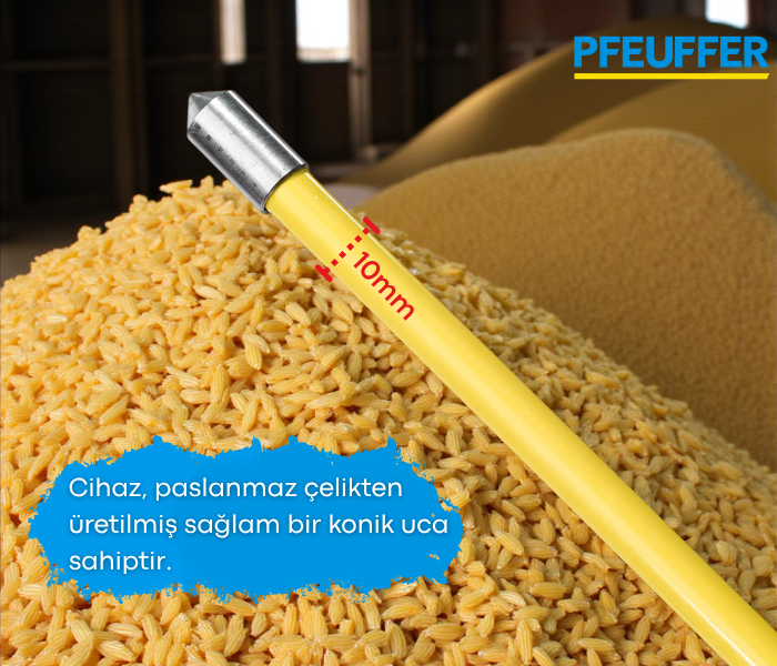 uzun yığın sıcaklık ölçer