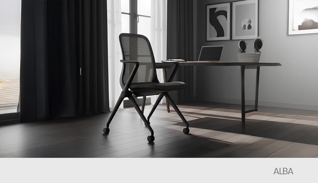 Alba Beyaz Çalışma Sandalyesi | Ofis AKoltuğu