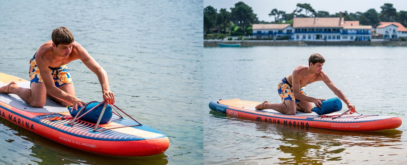 Aqua Marina Atlas çift bungee yük taşıma sistemi