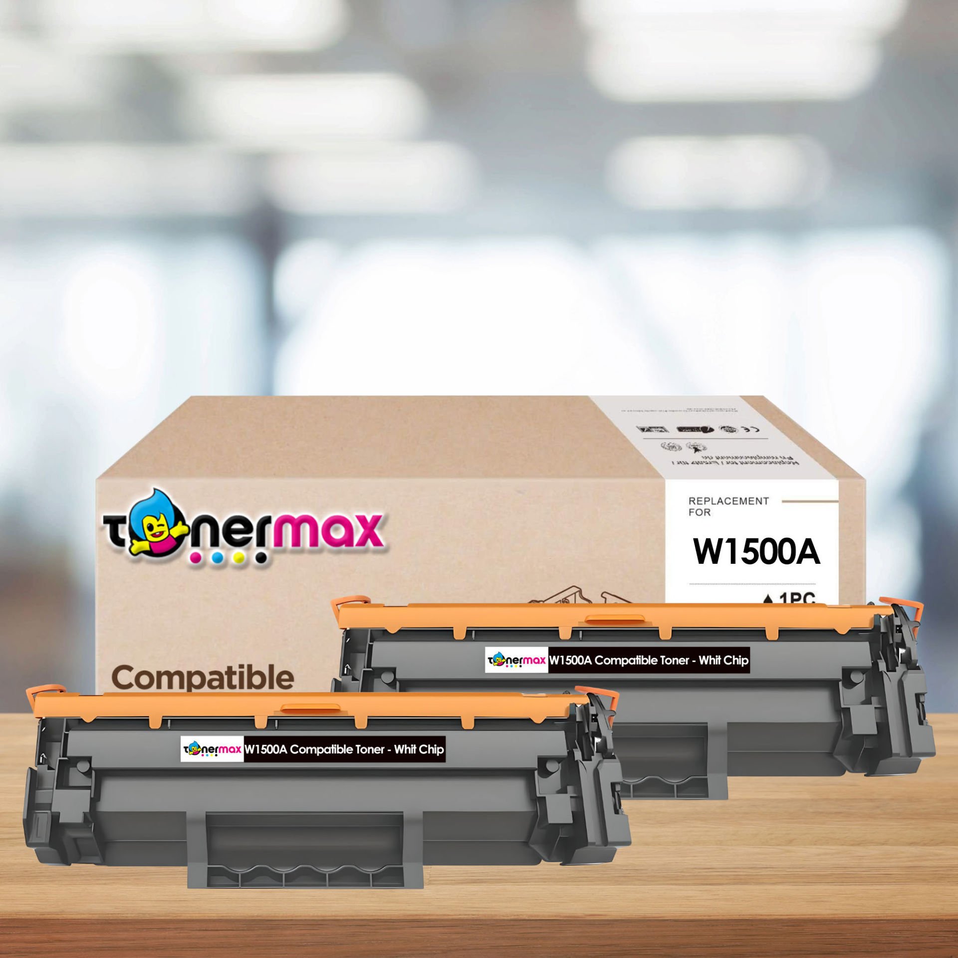 Hp 150A W1500A muadil toner - Çipli 2'li Paket / LaserJet MFP M141a /M141w / M111a / M111w