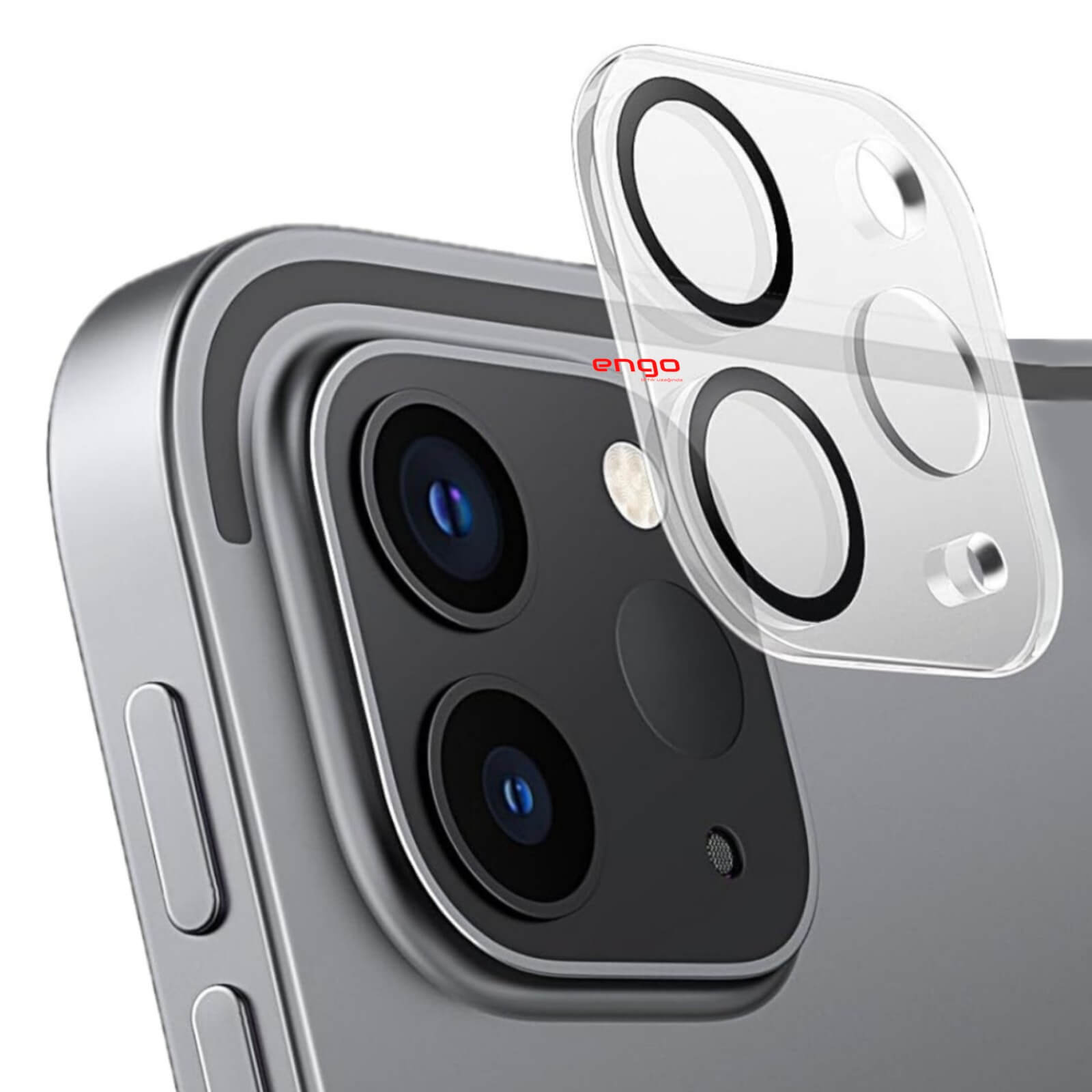 Apple iPad Pro 11 inç Kamera Koruyucu 3D Temperli Cam