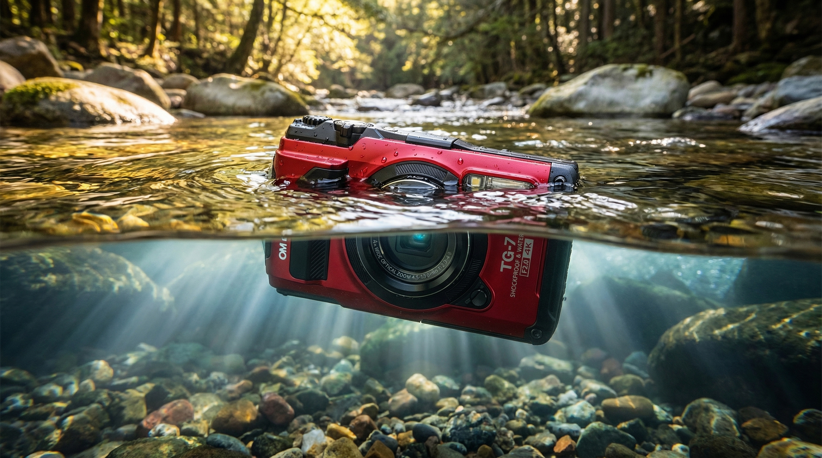 Olympus OM System TG-7 Darbelere Karşı Dayanıklı Gövde