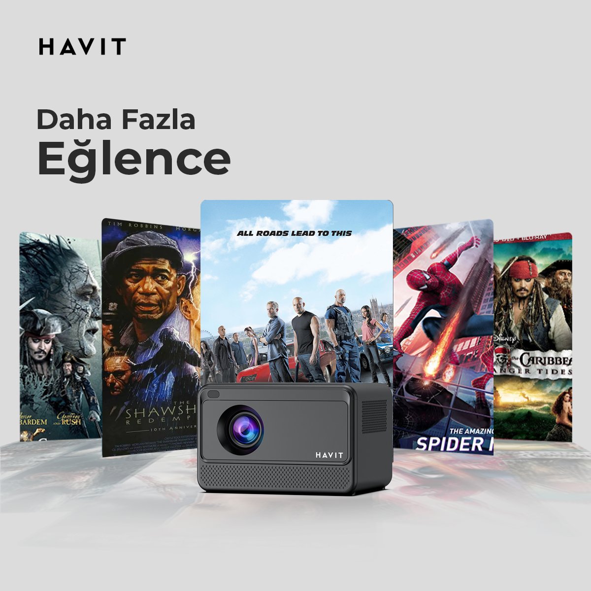 Havit PJ211 Pro Projeksiyon Cihazı 1