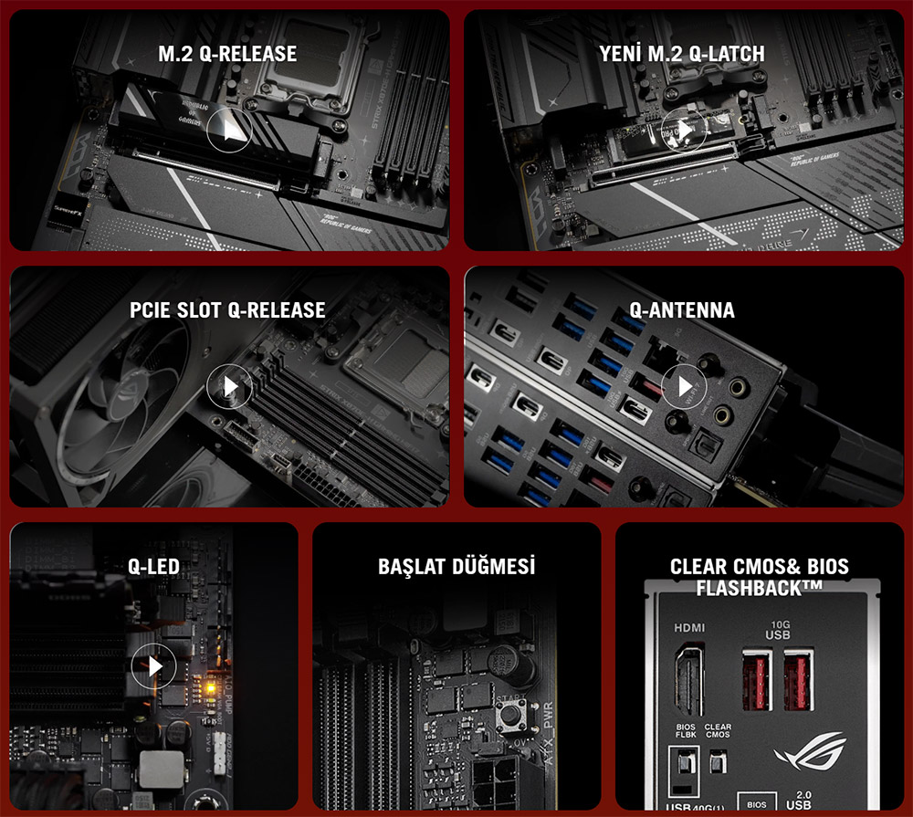 ROG STRIX X870E-H GAMING WIFI7