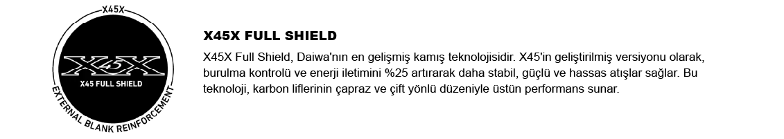X45X Full Shield Teknolojisi