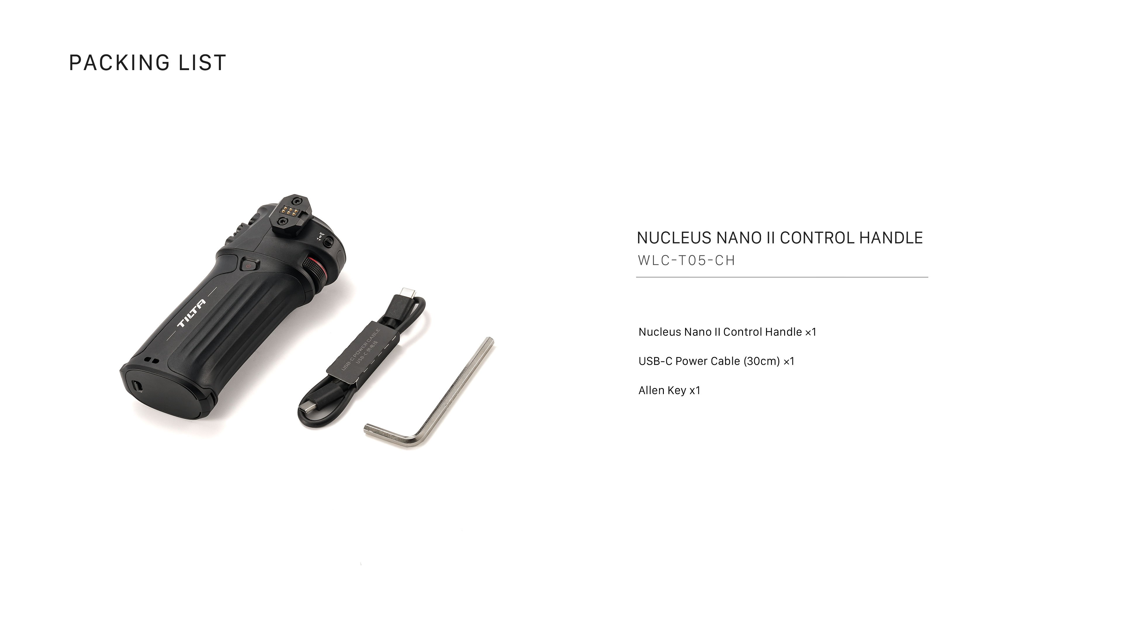 Nucleus Nano II Kontrol Kolu