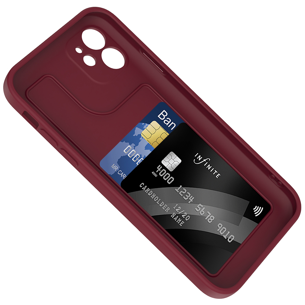 Apple iPhone 11 Kılıf Kamera Korumalı Kartlık Hazneli Zore Vitra Kapak - 9