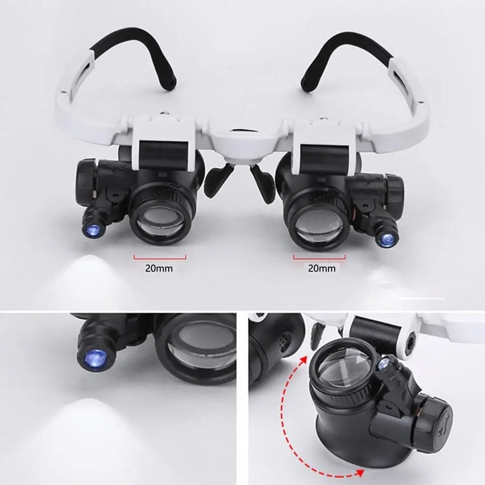 Sunup 2 Led Işıklı Pilli Büyüteçli Gözlük Özellikleri