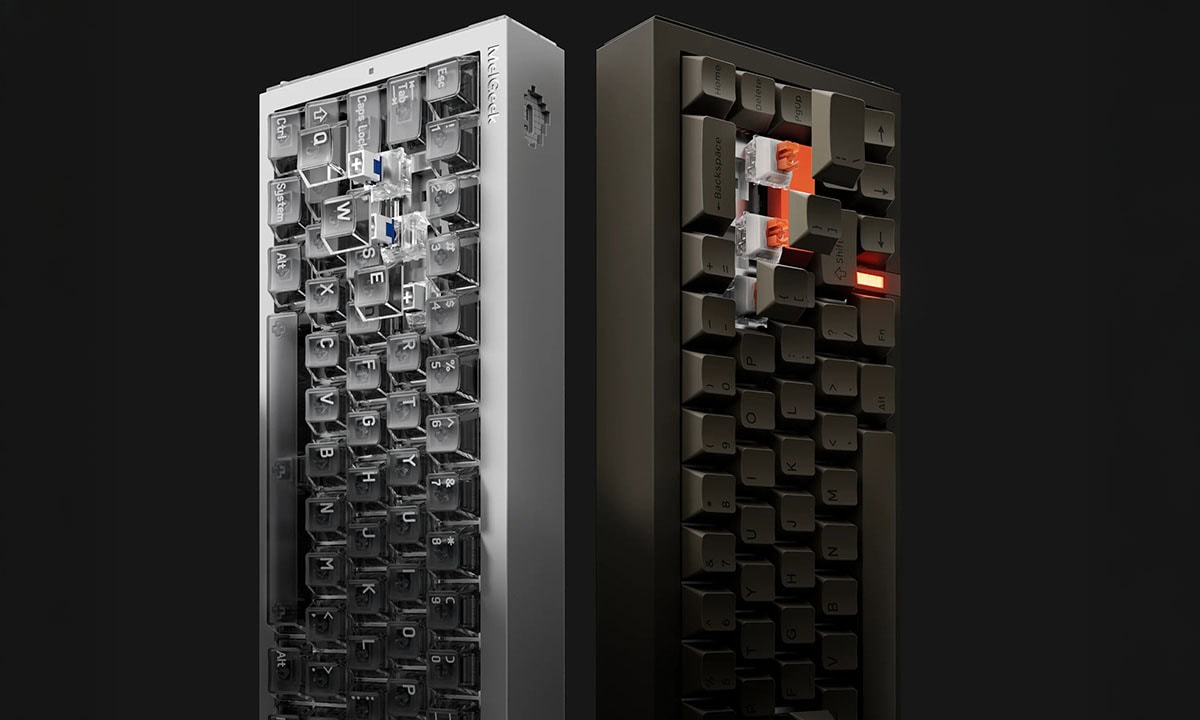 MelGeek REAL67 Sodium-White Gaming Klavye H1