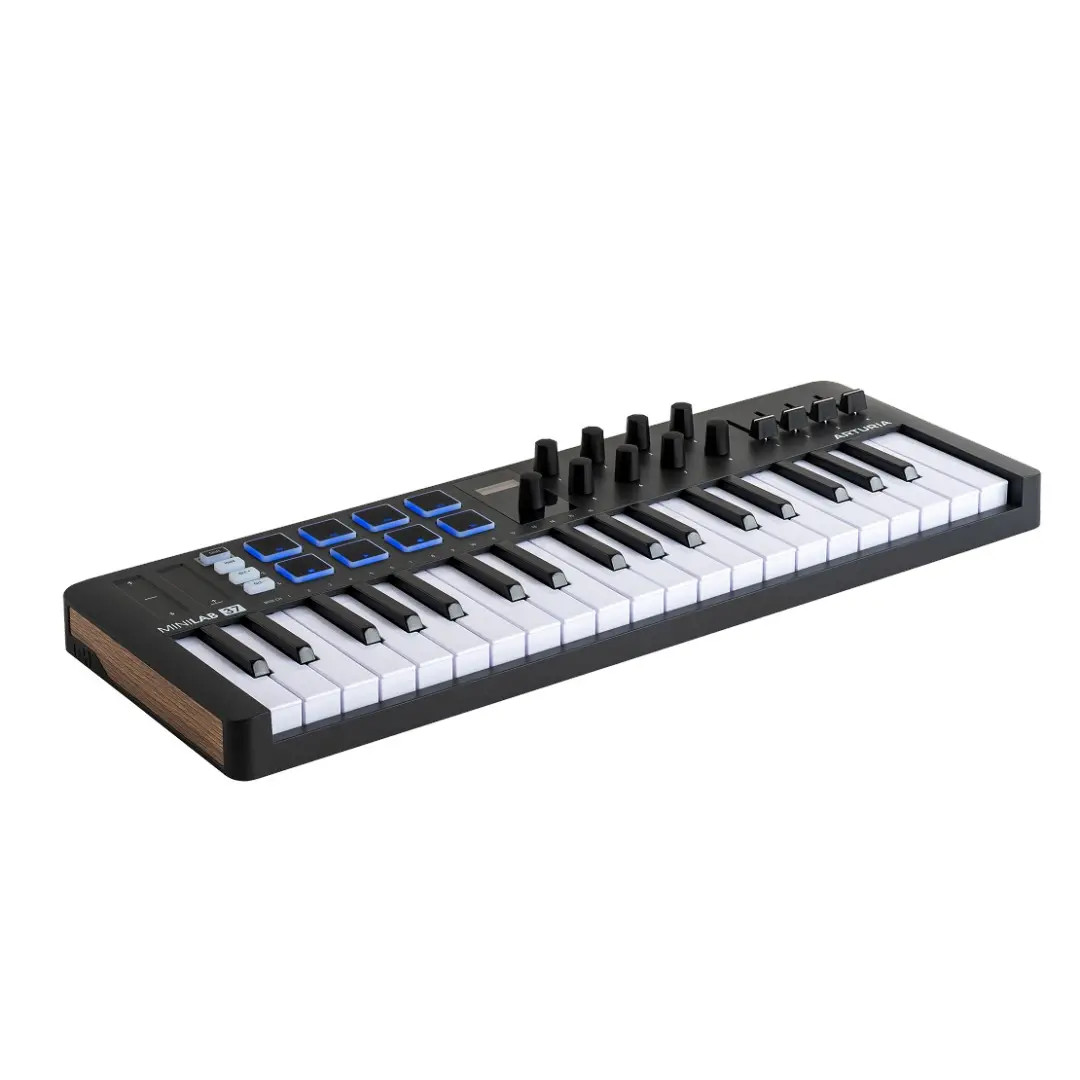 arturia minilab 37 klavye ve kontroller