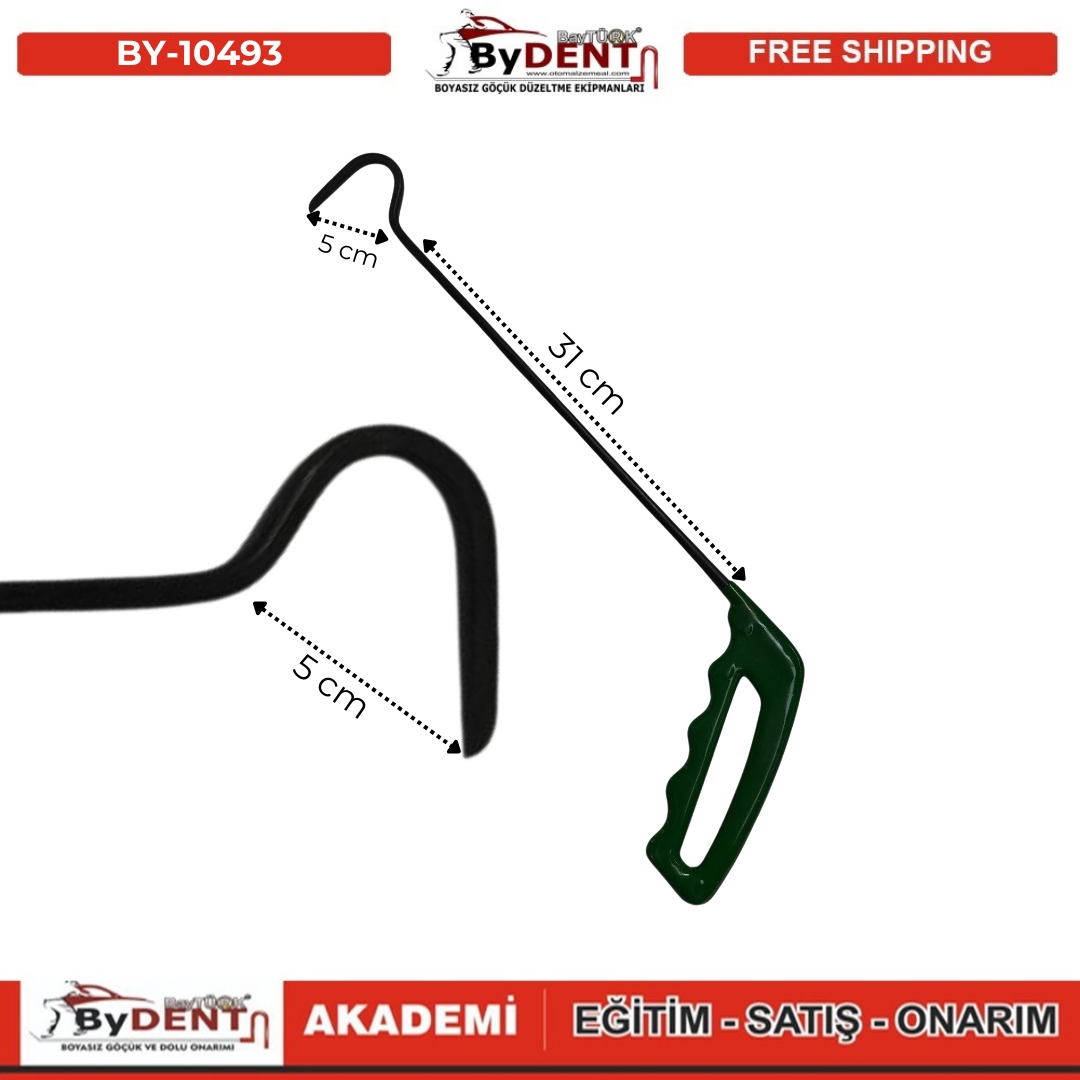 pdr, tools, göçük, düzeltme, kuşak arası, boyasız göçük, boyasız göçük düzeltme, pdr tools, otomalzemeal, bydent, göçük düzeltme ekipmanı,
