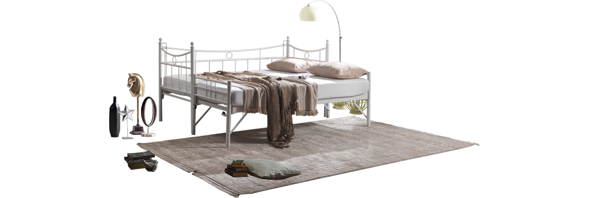 Daily Yavrulu Daybed-Beyaz